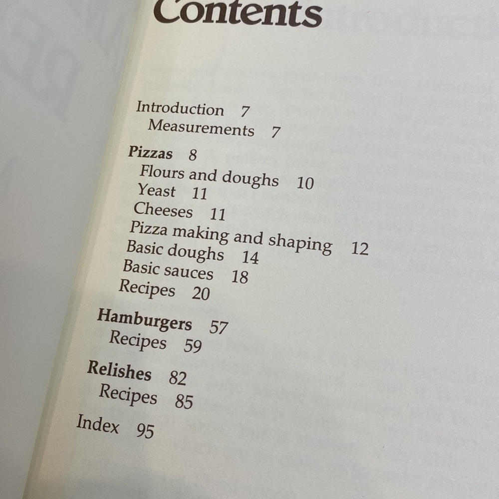 1983 Pizza Hamburgers and Relishes Vintage Cookbook - Picture 6 of 8